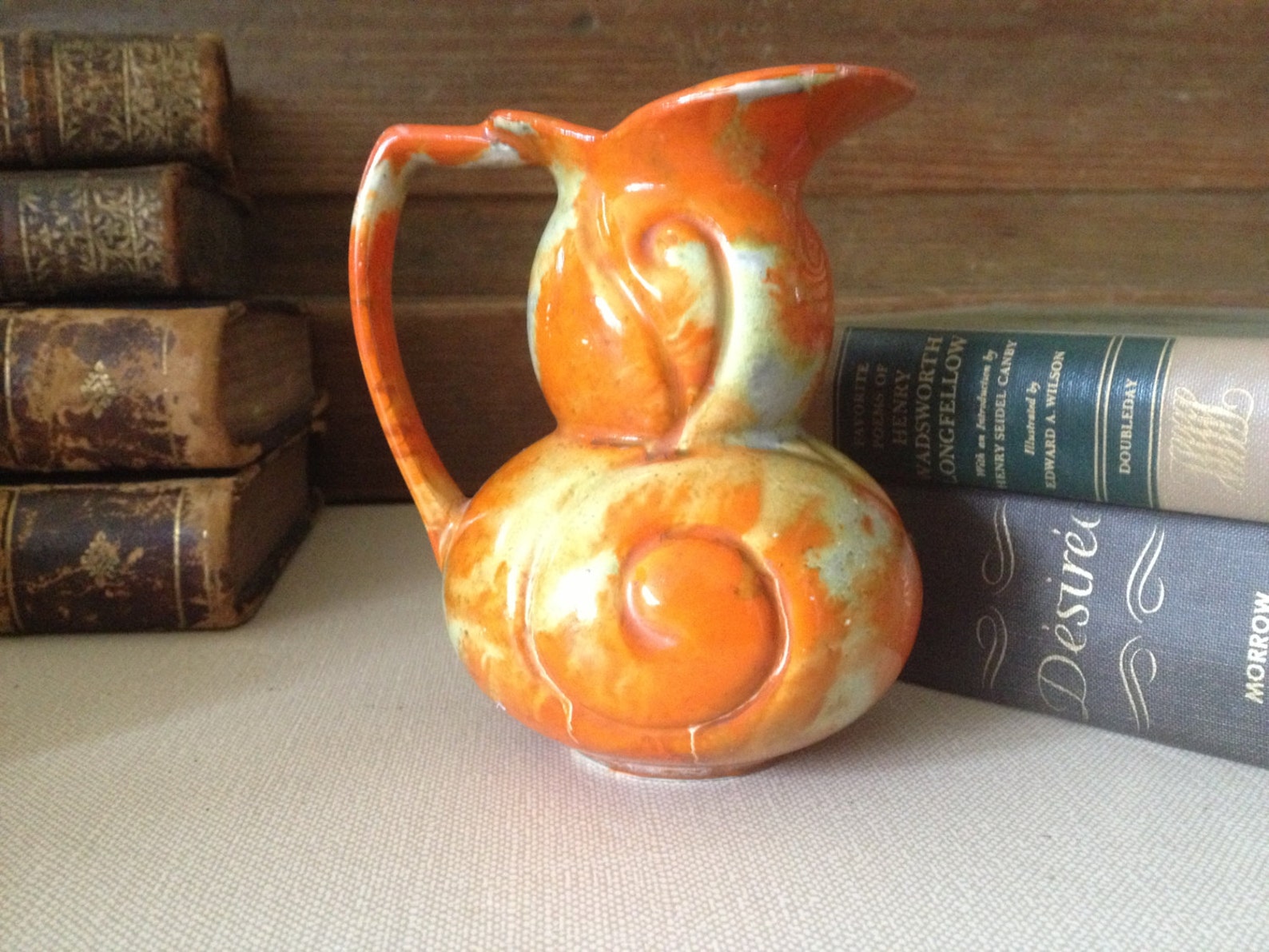 Crown Devon Art Deco English Pottery Jug Vase Pitcher - Etsy