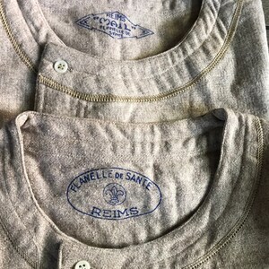 1 fransk ullflanellväst, Flanelle de Sante, Reims, Herrkläder, Sysslor, Långkalsonger, Bondgård, Nybyggare bild 5