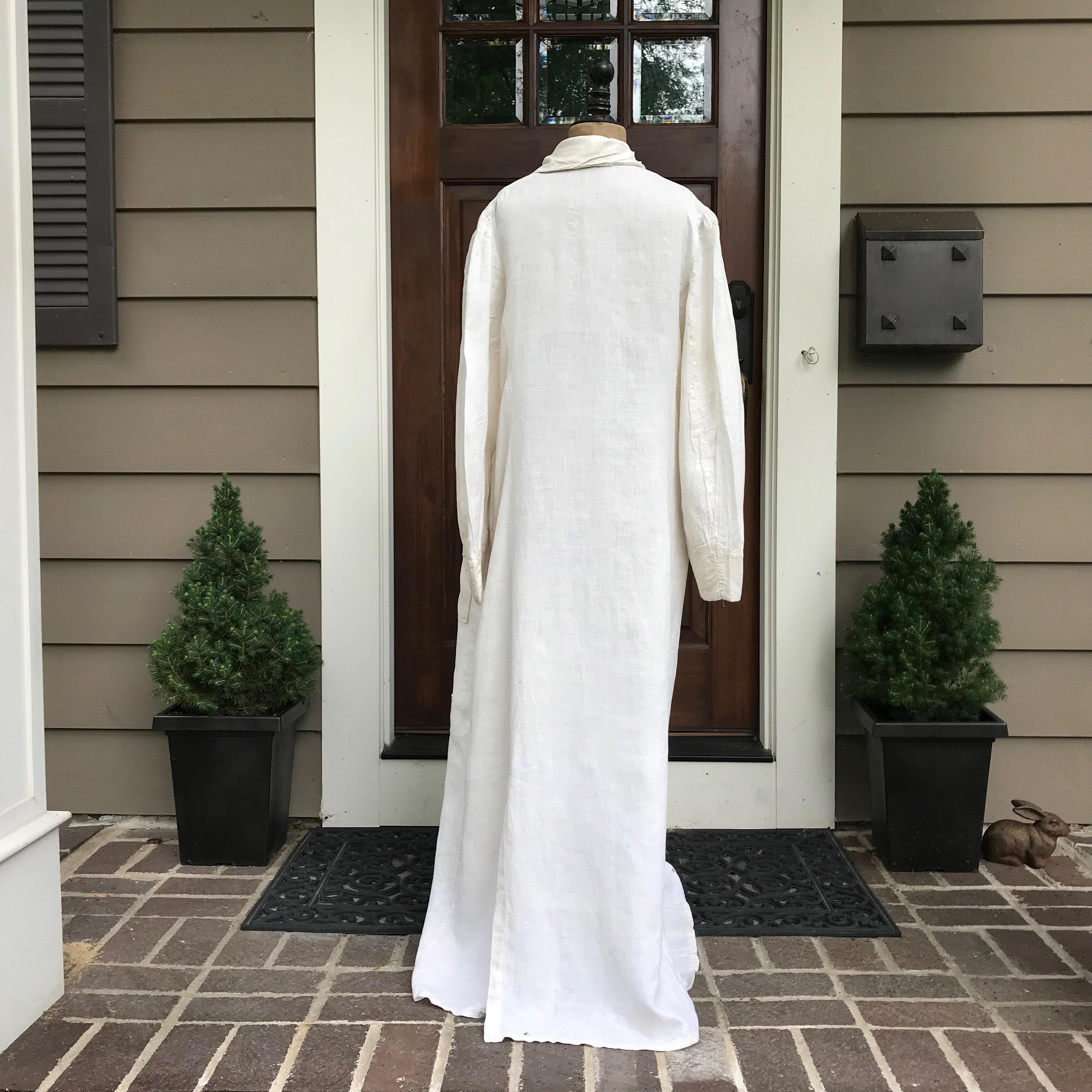 Frayed Linen Jacket