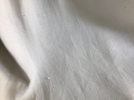 Rustic 19th C French Chore Shirt, Linen Chemise, … - image 4