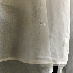 Antique Blouse, White Cotton Batiste, ca 1910s, Period Clothing image 7