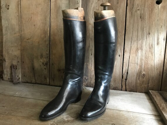 leather riding boots