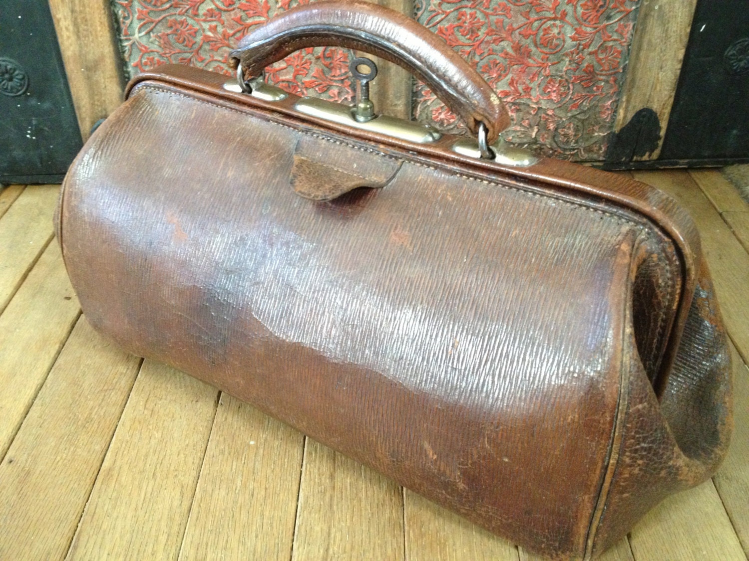 Vintage GAP 1990's Black Leather Messenger Bag | eBay