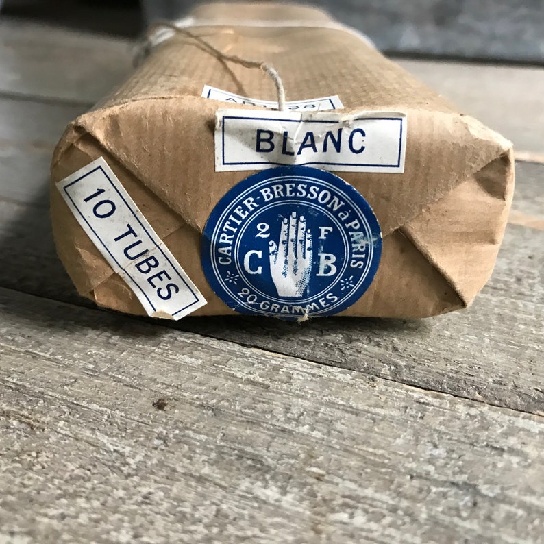 French Blanc Thread, Cartier Bresson, Original Packaging, 10 Pack, 20 Grammes Each image 6