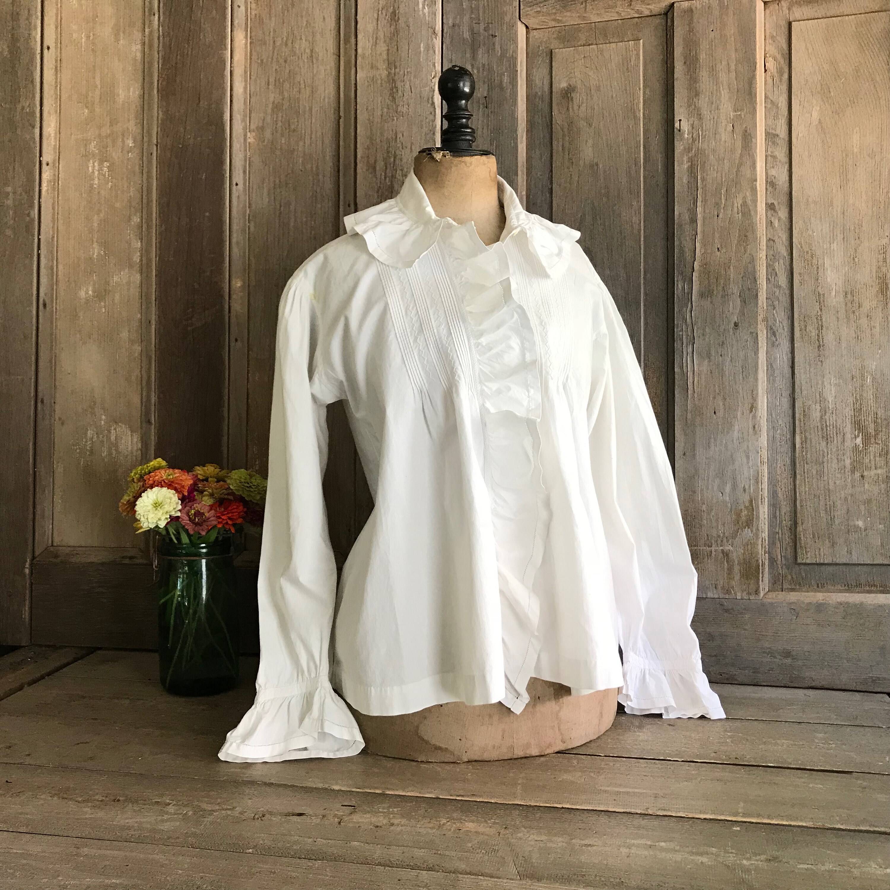 トップス OUTIL / CHEMISIER FELINES SIZE 1 OUTIL CHEMISIER FELINES / ECRU (OV-S012)