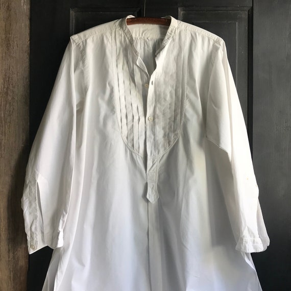 French Gents Dress Shirt, Belle Jardiniere, Origin