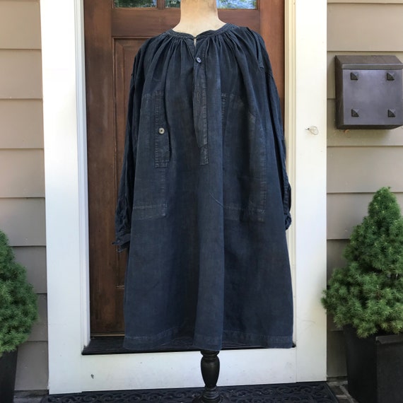 トップス 1920 Biaude indigolinen smock Maquignon DSC8673.jpg?v=1724218730