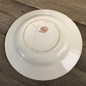 French Gien Faïence Plate, Stoneware, Floral, Médailles d'or, Yeddo, Diplome D'Honneur, French Farmhouse, Farm Table image 9