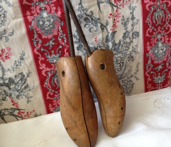 Vtg French // Wood & Iron Cobblers Shoe Form - image 3