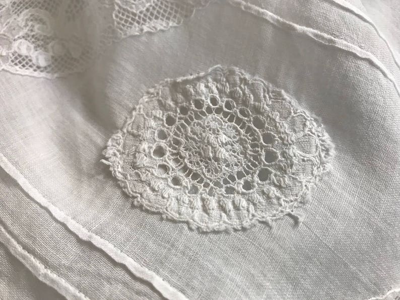 French Fine Lace Corset Petticoat Wedding Bridal Antique | Etsy