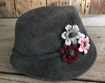 Brixton Victoria Wool Felt Fedora Black Hat NWT - Etsy display picture 3
