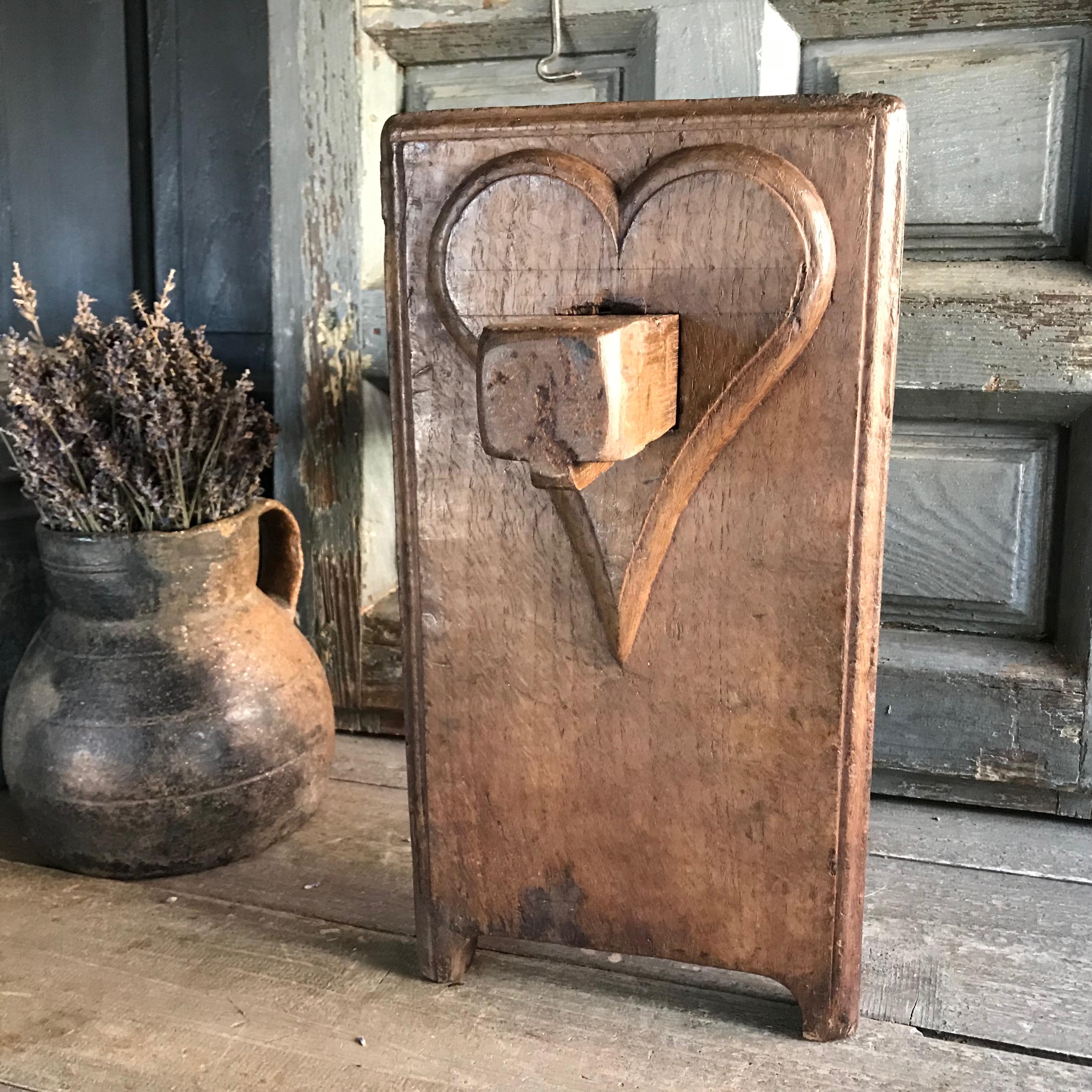 1800S French Croze Historical Coopers Tool, Wine Barrel Artisan Folk Art Handcrafted Solid Walnut Chateau Farmhouse Primitive