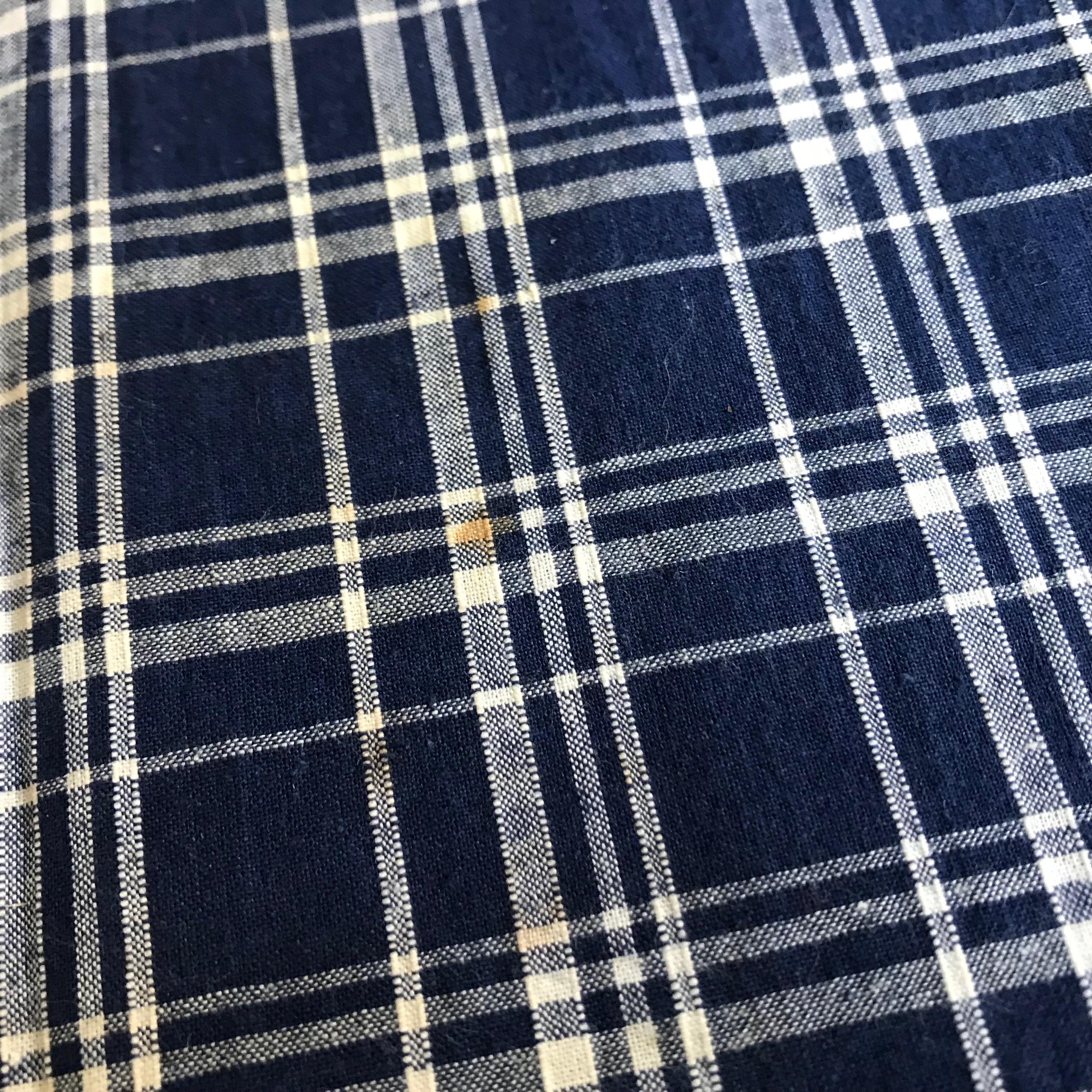 19世紀のフランスのリネンケルシュ生地の残り、アルザスケルシュ