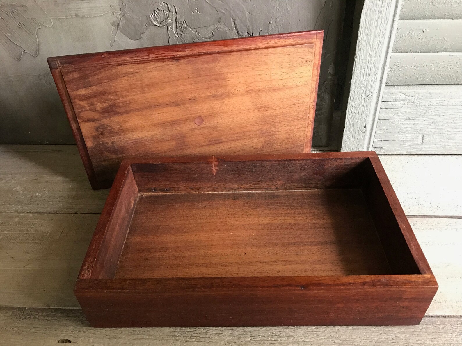 Wood Duck Box Handcrafted Duck Decoy Storage Box Library Etsy