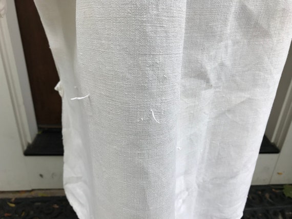 Rustic 19th C French Chore Shirt, Linen Chemise, … - image 10