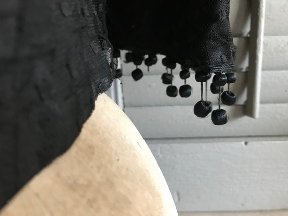 Antique 1800s Black Dress, Costume, Restoration, … - image 5