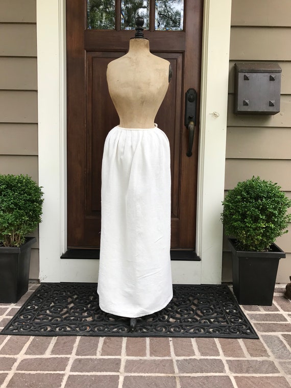 Rustic French Linen Cooks Apron, Bakers, Chefs, Authentic French Farmhouse Cuisine, Edwardian