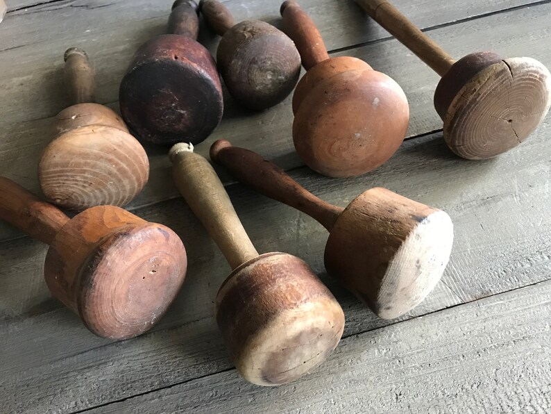 1 Rustic Muddler Masher Pestle Solid Wood 8 Available Etsy