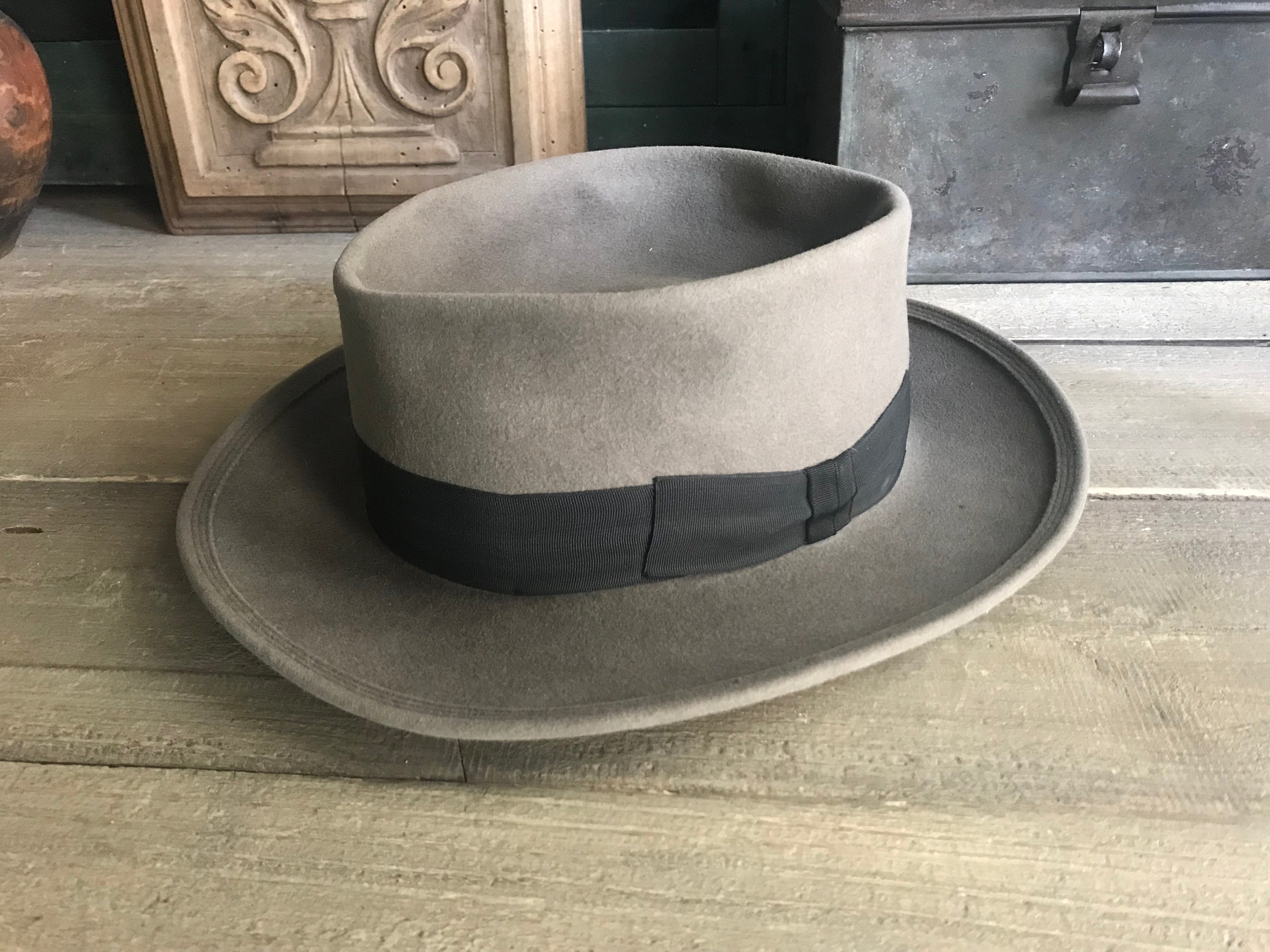 Barcelona Tan Homburg Fedora Authentic 