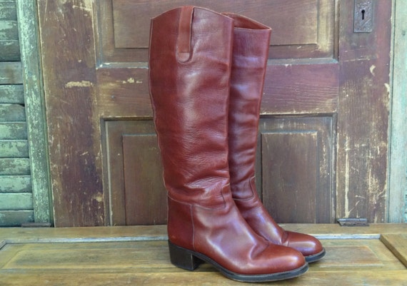 rustic riding boots