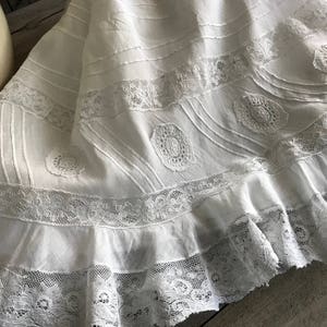 French Fine Lace Corset Petticoat Wedding Bridal Antique - Etsy