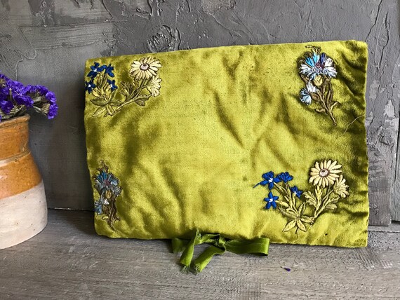French Boudoir Lingerie Case, Velvet Boudoir Folde