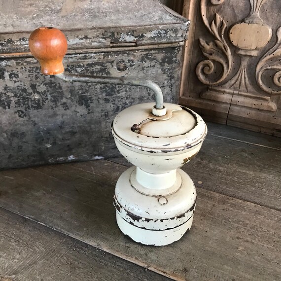 French Peugeot Coffee Grinder, Pepper Mill, Primitive Antique