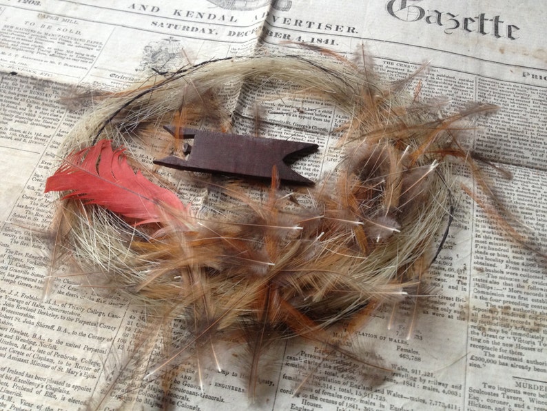 Fly Fishing Lure Making Tool 1840s Fishing Primitive Handmade Etsy