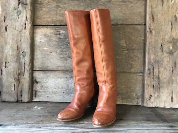 frye heeled boots