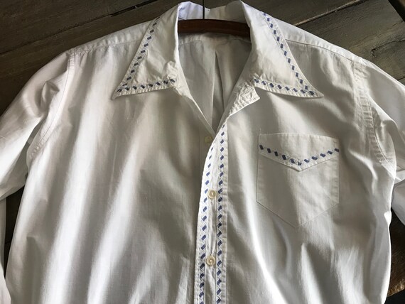 French White Linen Shirt, Chemise, Nightgown, Nig… - image 10