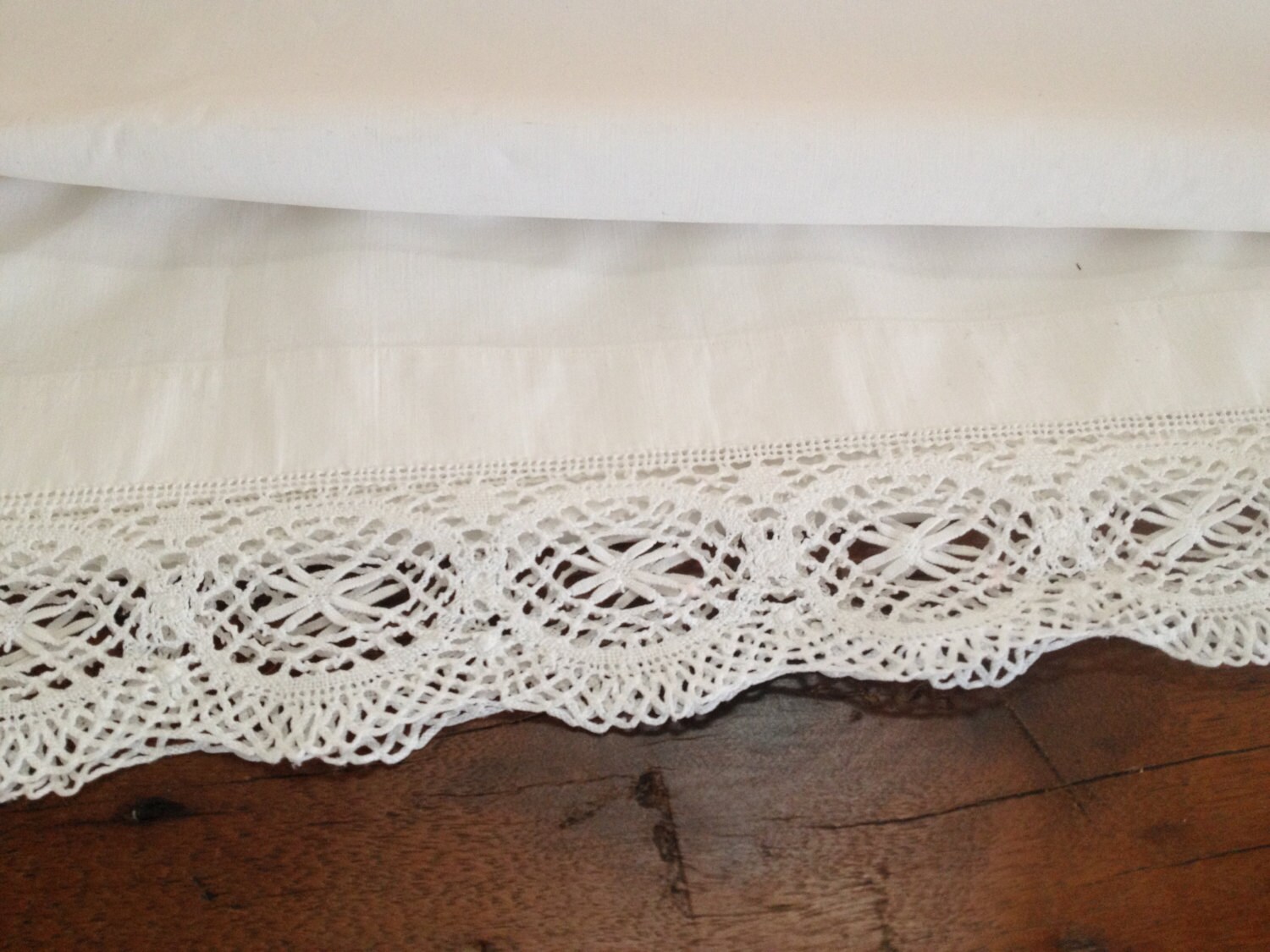 Lace Pillow Sham Coverlet Batiste White Cotton Lace Bolster Etsy