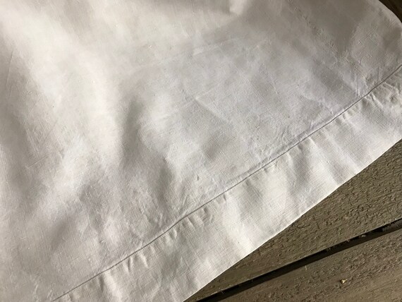 French Linen Smock, Nightdress, Chemise, Nightgow… - image 10