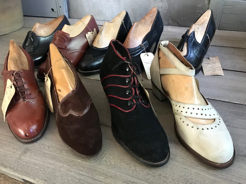 1940s French Salesman Shoe Samples Shoe Cobbler Props | Etsy
