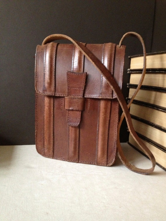 Handcrafted Leather Saddle Bag Handbag Artisan Woody Brown - Etsy
