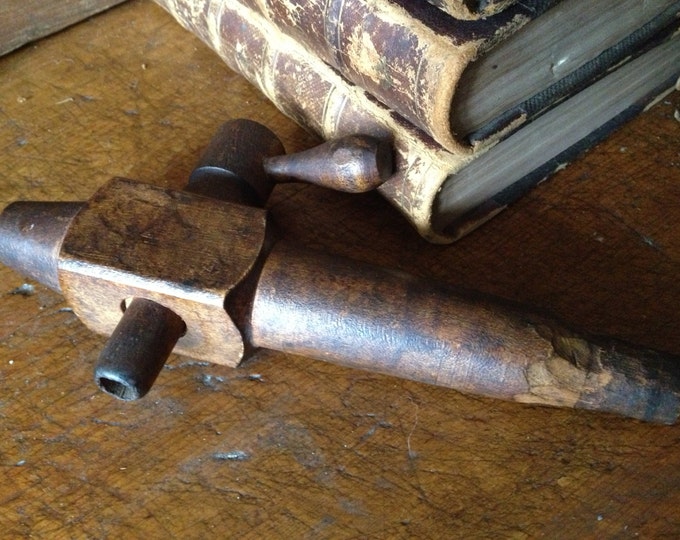 Wood Beer Barrel Tap Antique Treen Ale Beer Keg Handcarved Etsy