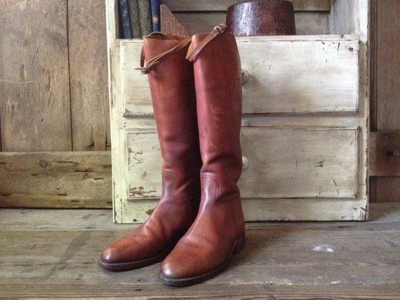 leather english riding boots