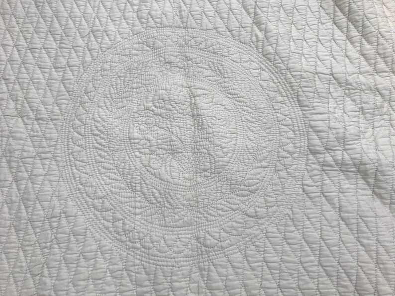 French Provencal Boutis Quilt Heirloom Quilting Design Etsy