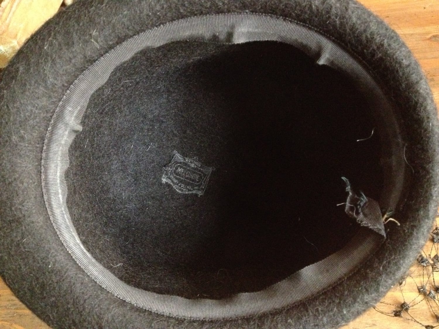 1940s Derby Bowler Hat Henry Pollak Black Felted Wool - Etsy