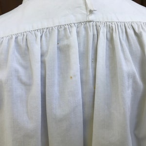 Französisches Baumwollhemd, Herren, Herren, Monogramm, Original Shirtmaker Label, Edwardian, Period Clothing Bild 9