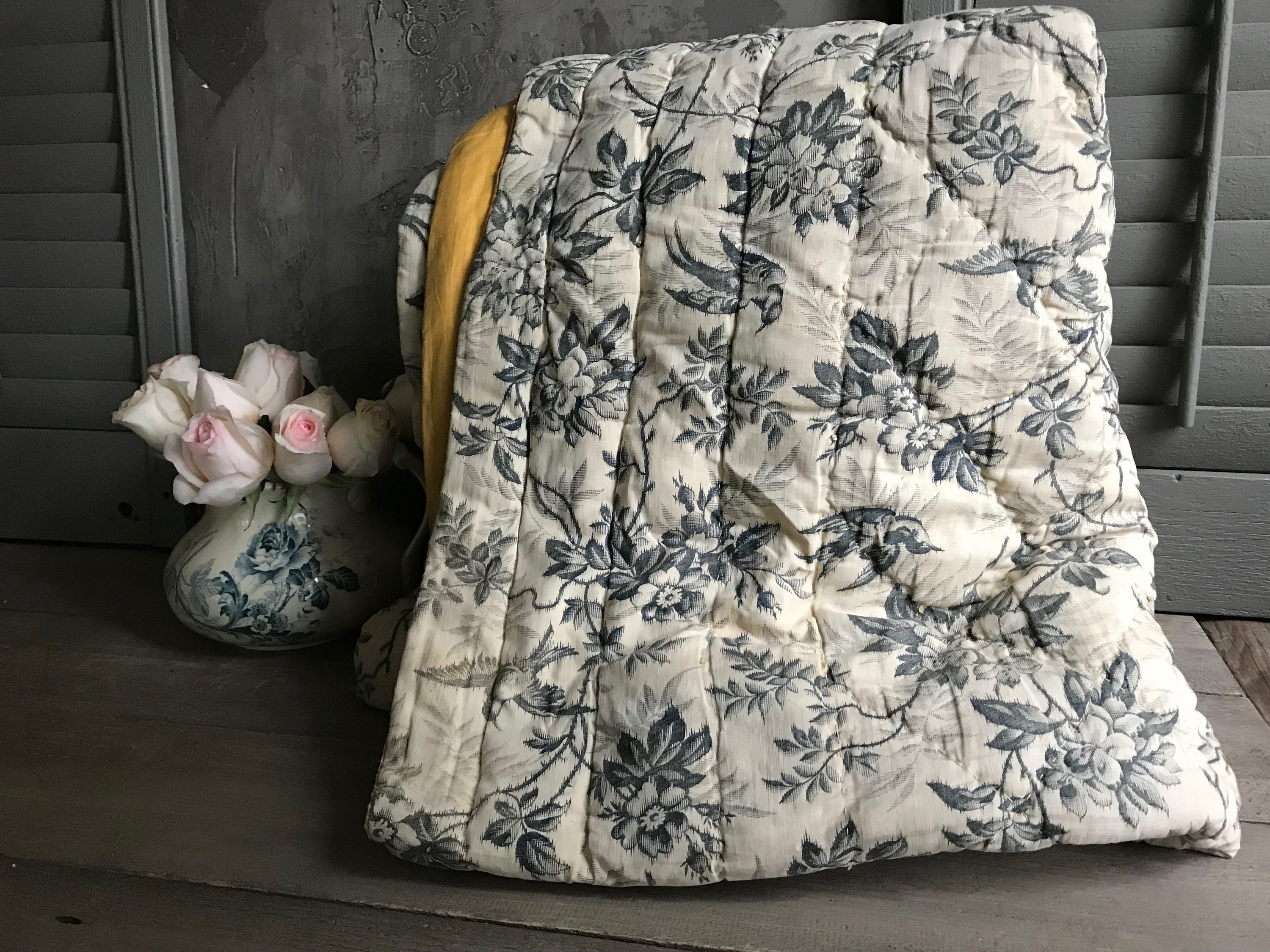 Wool Filled Quilt - Etsy