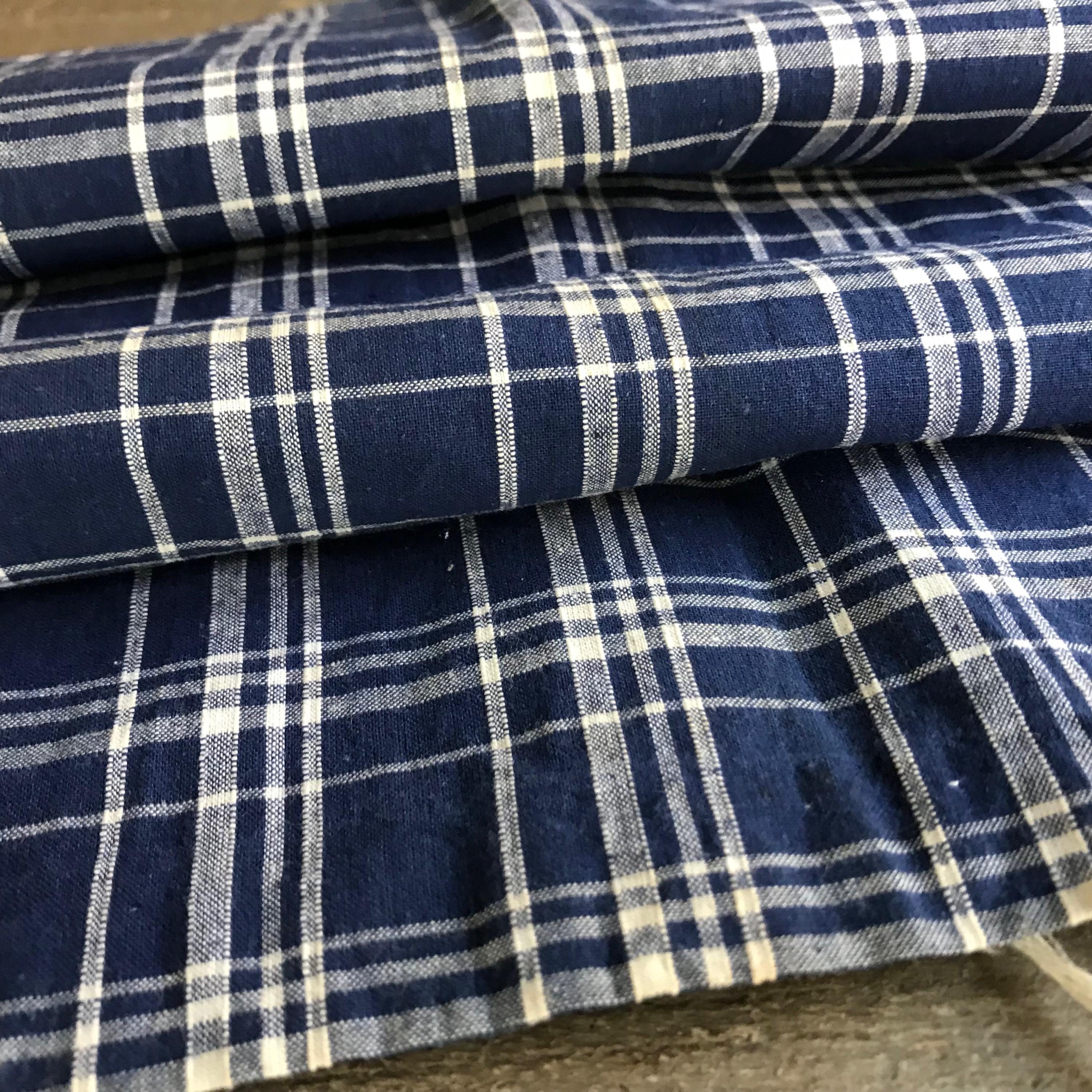 19世紀のフランスのリネンケルシュ生地の残り、アルザスケルシュ