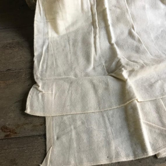 French Striped Shirt, Brushed Cotton Chemise, Nig… - image 12