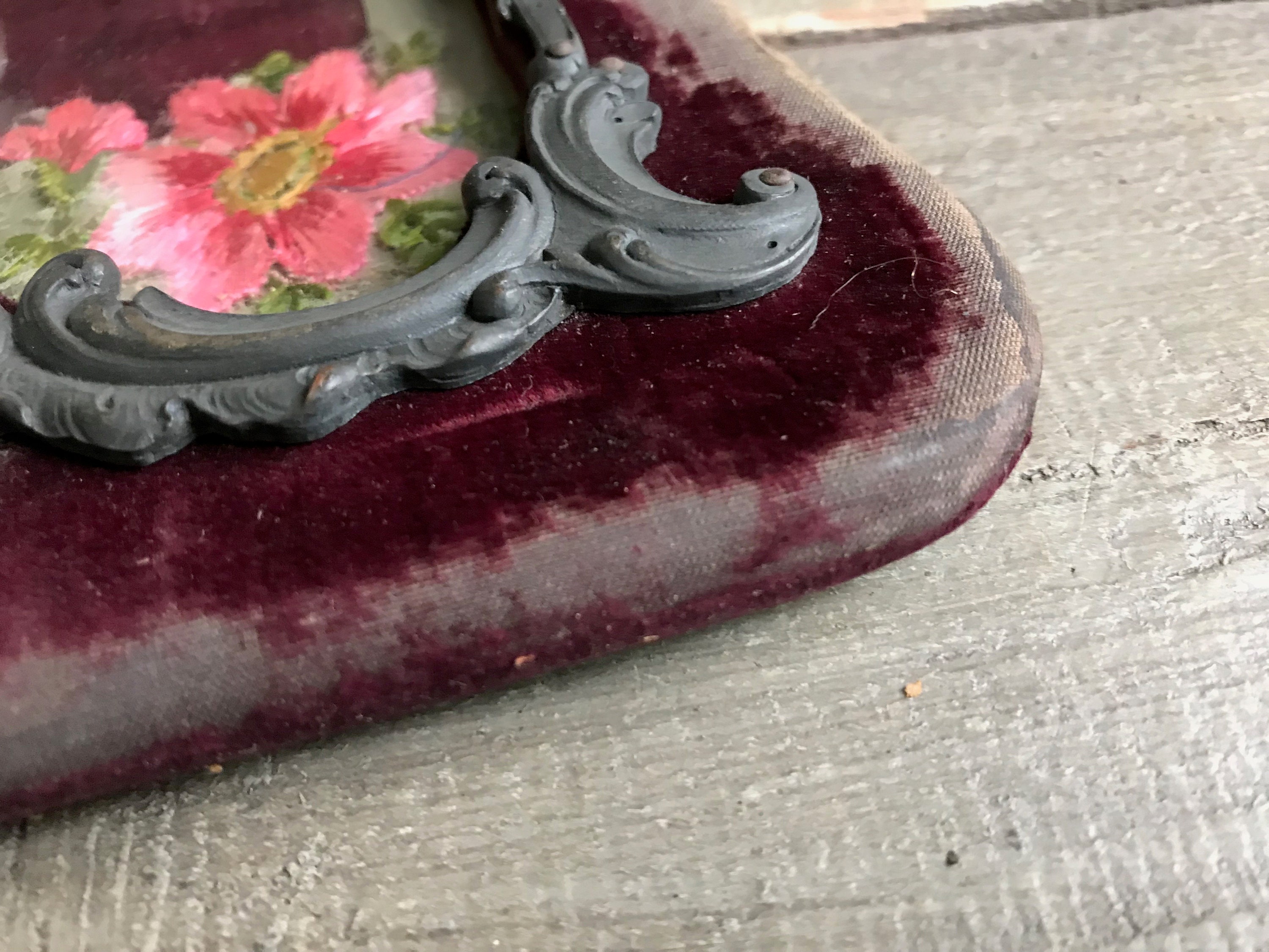 Cornice Murale Con Ortensia In Rilievo 35x35 Cm - Decorazione Floreale In Metallo Colorato Per Interni - 3