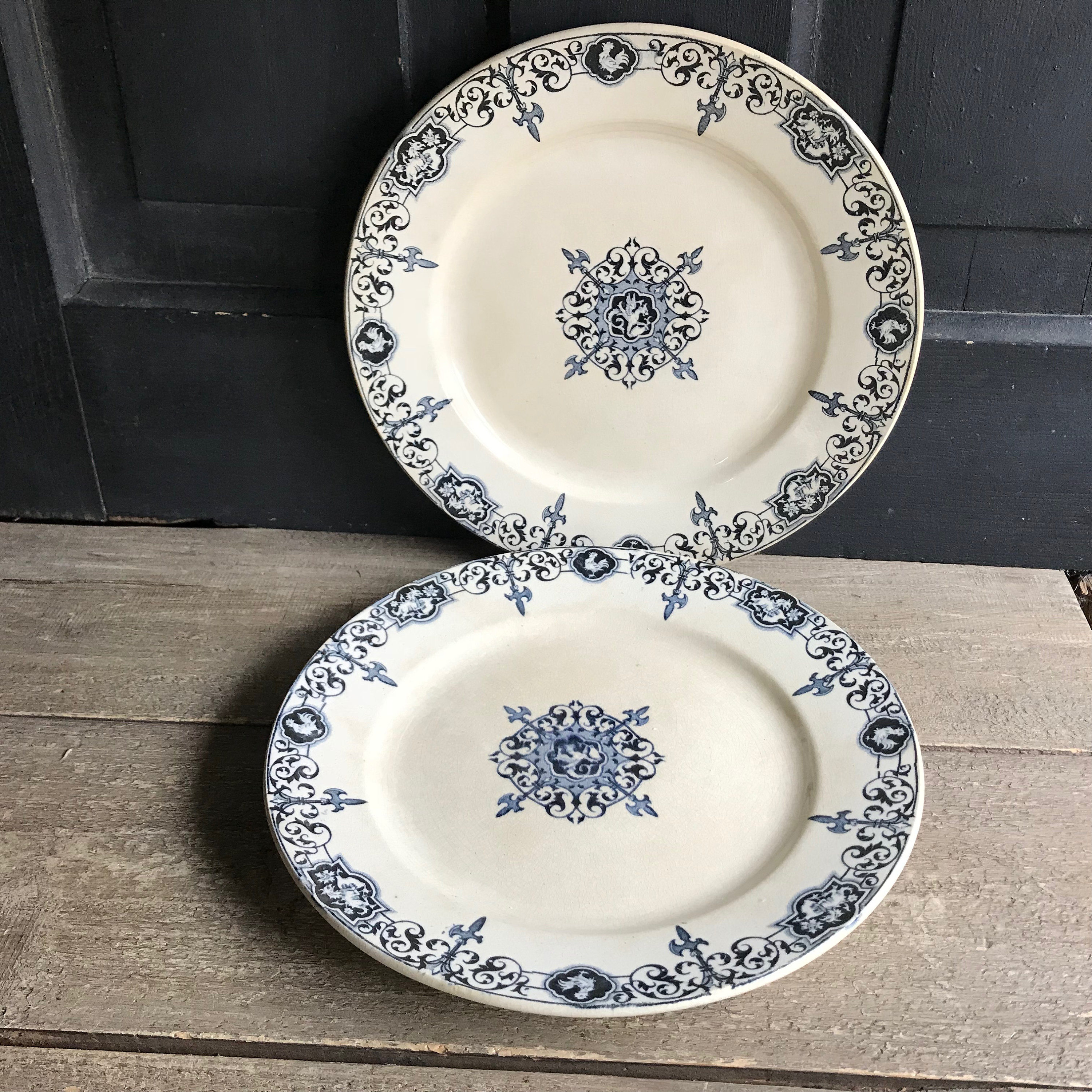 E Bourgeois Plates - Etsy Finland