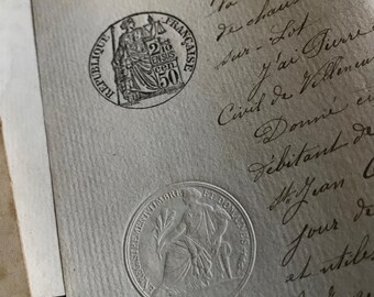 ひろさわ フランス 公文書 1800年代 40枚 ひろさわ フランス 公文書 1800年代 40枚 ひろさわ フランス 公文書