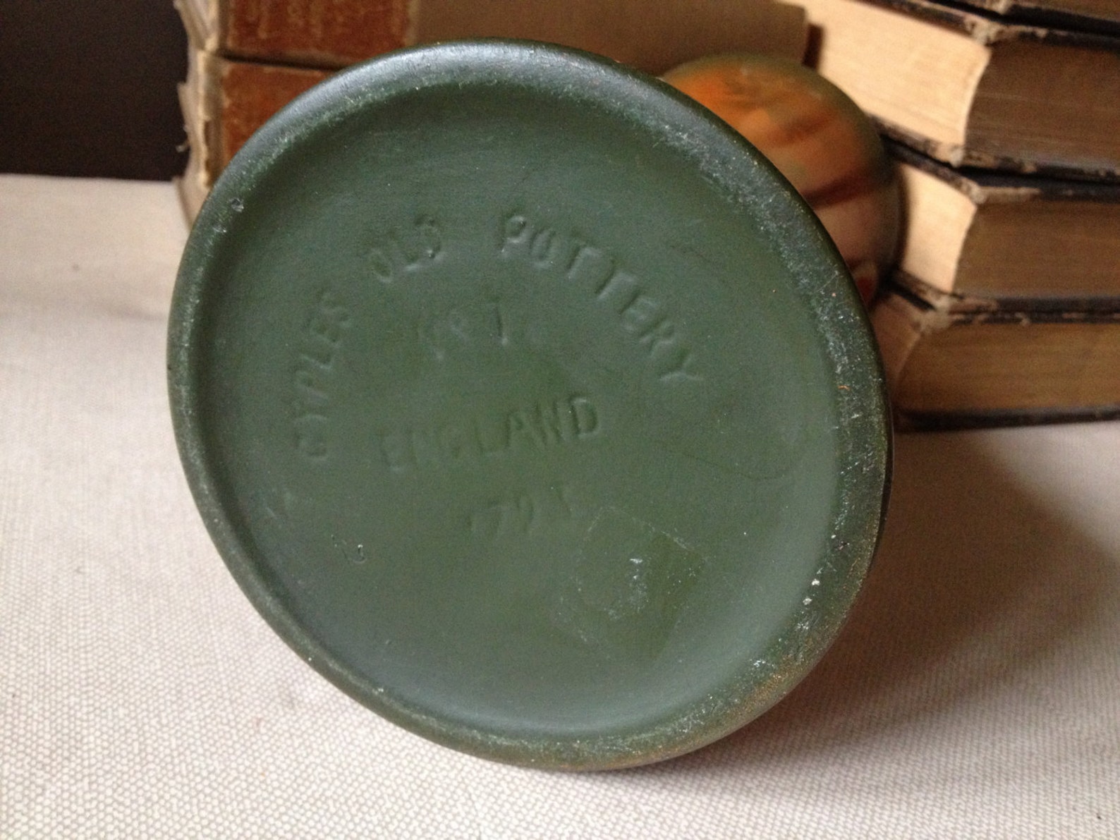 Old English Pottery Vase Handcrafted in England by Cyples Etsy