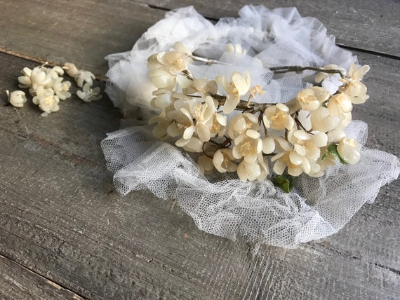 1920s Wedding Tiara, Wedding Couronne, Boutonnièr… - image 5