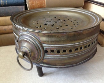 French Brass Plate Warmer Charmingly French Rustic Kitchen