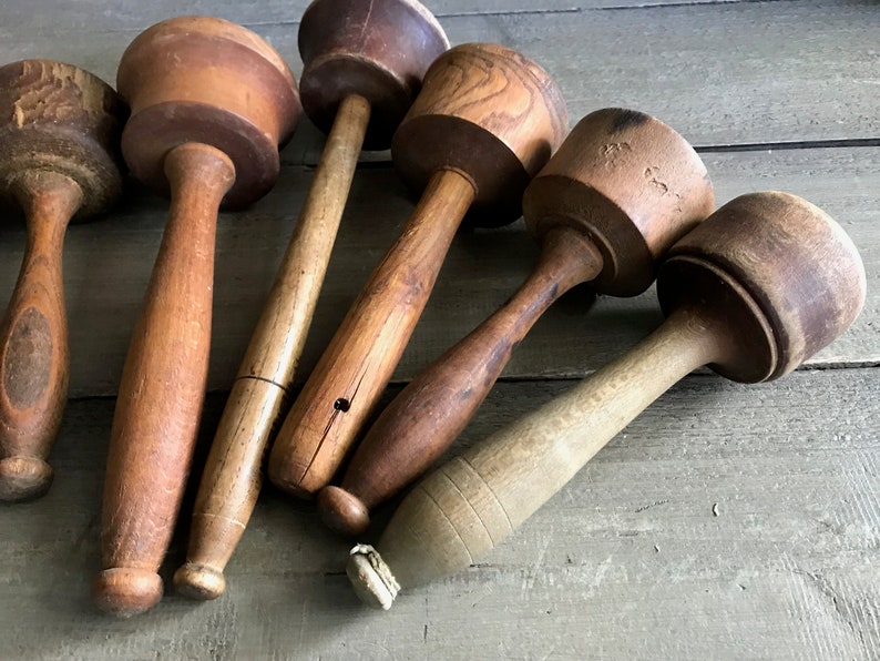 1 Rustic Muddler Masher Pestle Solid Wood 8 Available Etsy