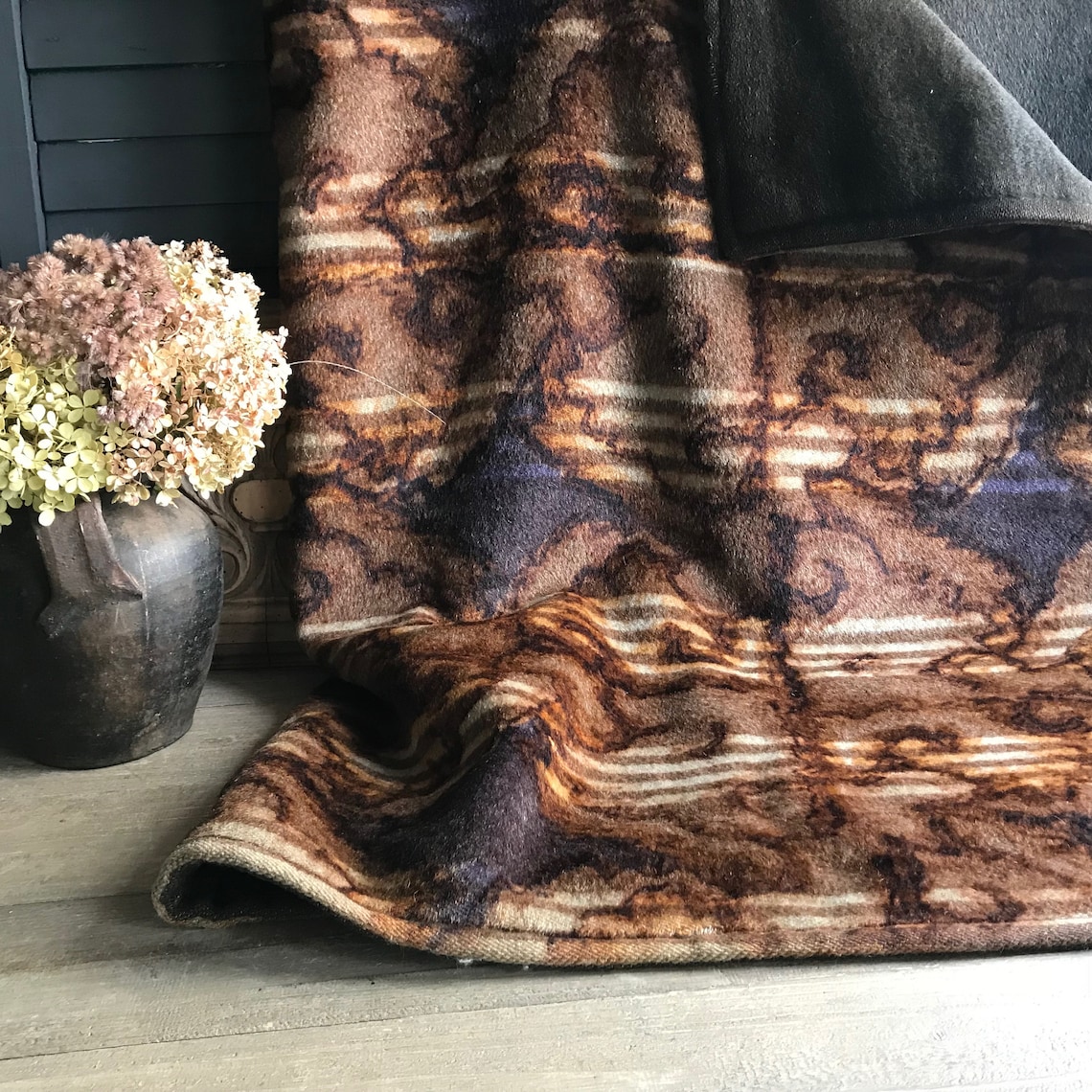 Antique Stroock Wool Sleigh Blanket Carriage Buggy Lap Throw Etsy